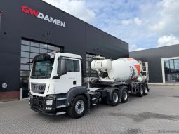MAN TGS 33.460 6×4 +Mixeroplegger 12 m3 De Buf Euro 6