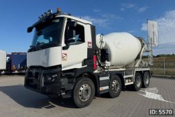 Renault C430 Day Cab, Euro 6, / 8×4 / Full steel / Reta…