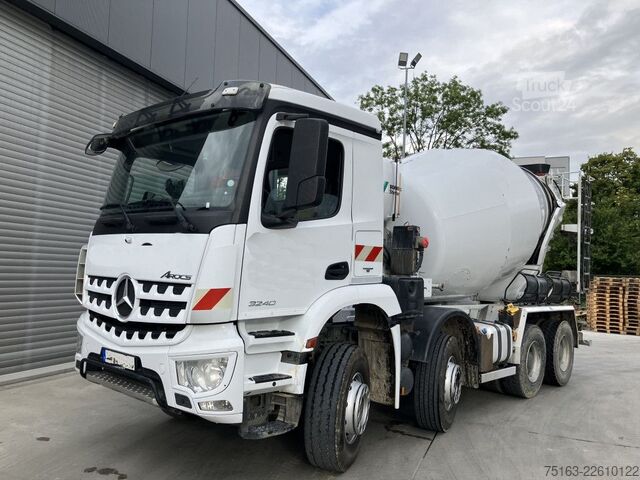 MERCEDES-BENZ Arocs 3240 B 8×4 Betonmischer Deutsch Top AP Ach